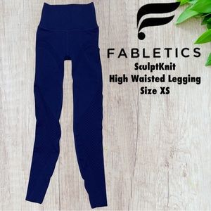 SculptKnit By Fabletics High Waisted Leggings